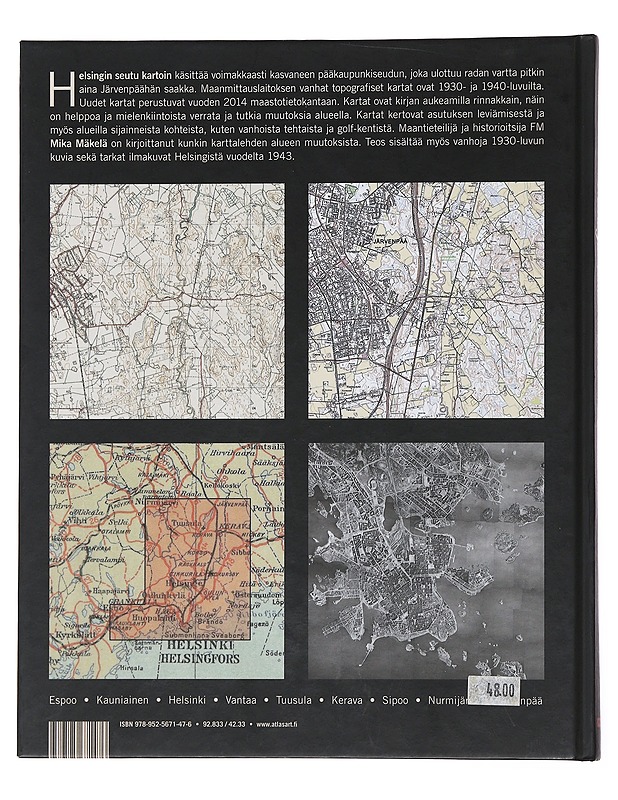 Helsingin Seudun Kartoin - Historiakirjat - 10105500493 - 1