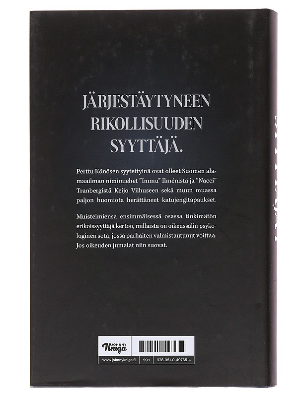 Syyttäjä : I - Könönen, Perttu - Elämäkerrat ja muistelmat - 10105500507 - 1