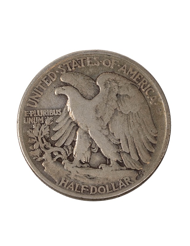 1944 Walking Liberty puolidollarin hopearaha - Koriste-esineet - 10105500522 - 1