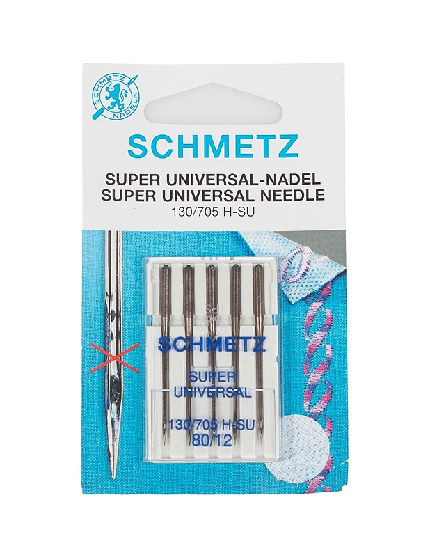 SCHMETZ ompelukoneen neula 80/12, 5 kpl - Käsityö - 10105500574 - 0