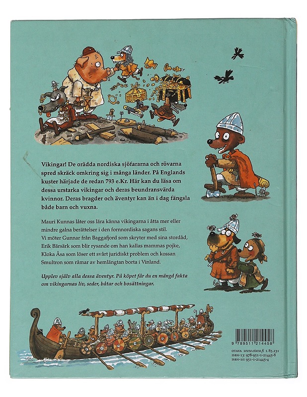 Vikingar! - Kunnas, Mauri - Lastenkirjat - 10105500591 - 1