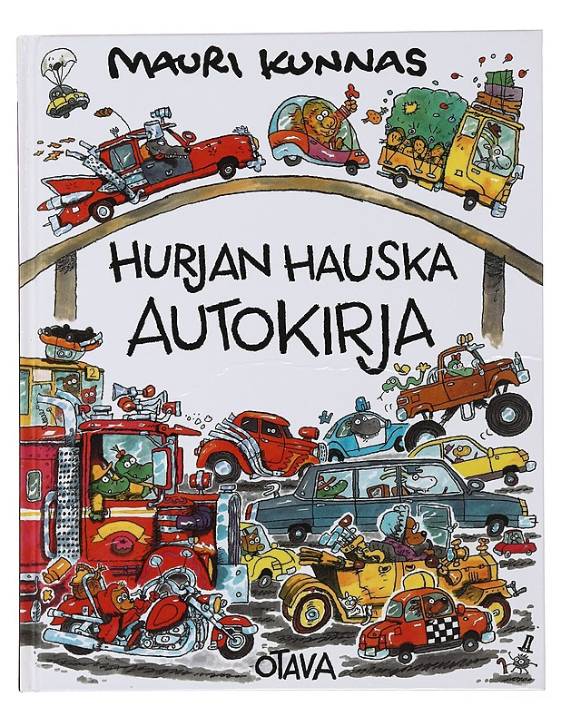 Hurjan hauska autokirja - Kunnas, Mauri - Lastenkirjat - 10105500602 - 0