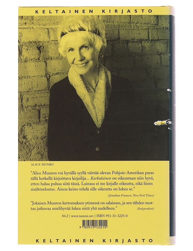 Karkulainen - Munro, Alice - Romaanit ja novellit - 10105500604 - 1