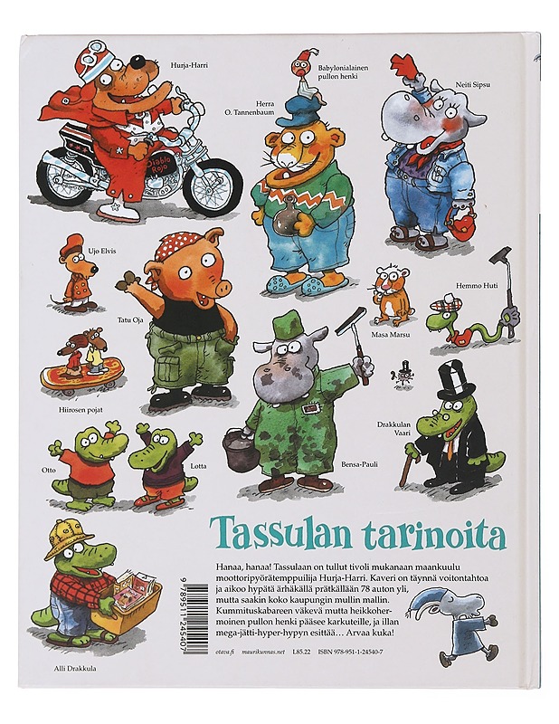 Hurja-Harri ja pullon henki - Mauri Kunnas - Lastenkirjat - 10105500605 - 1