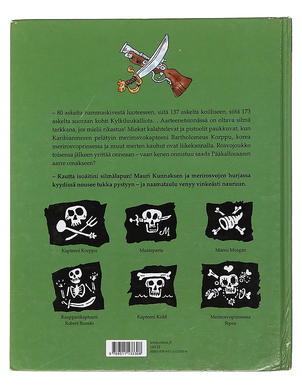 Apua, merirosvoja! - Kunnas, Mauri - Lastenkirjat - 10105500612 - 1