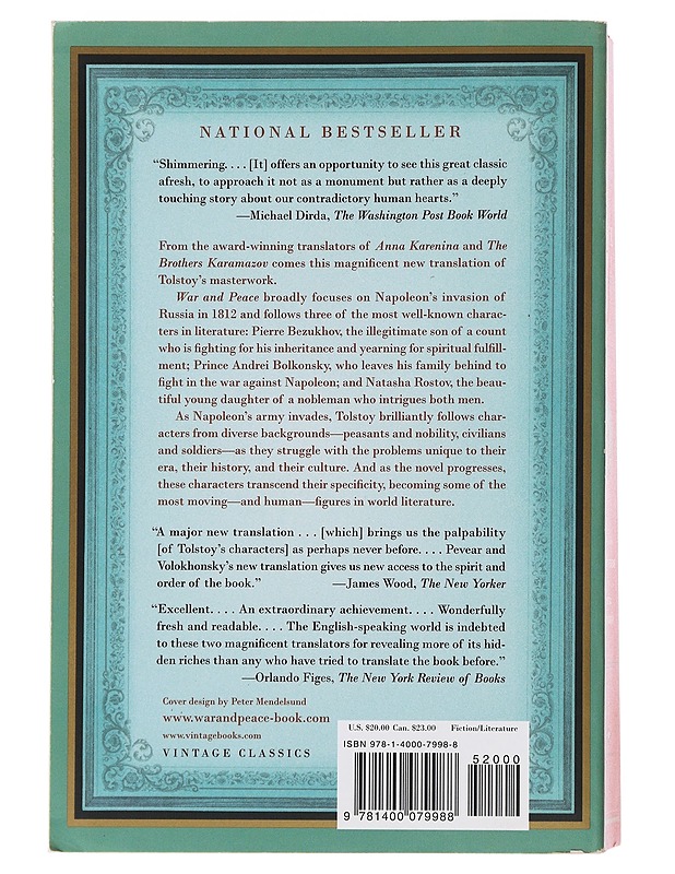 War and Peace - Leo Tolstoy - Romaanit ja novellit - 10105500656 - 1