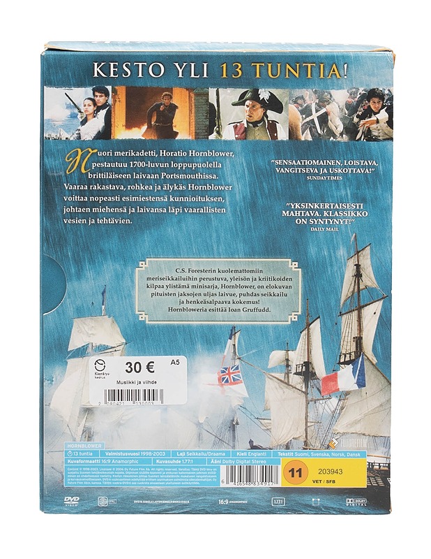 Hornblower Collection - DVD - DVD-elokuvat - 10105500679 - 1