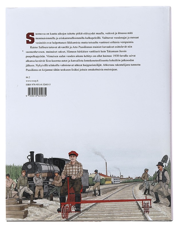 Suomalaisten kulkupelit - Paasilinna, Arto - Historiakirjat - 10105500692 - 1