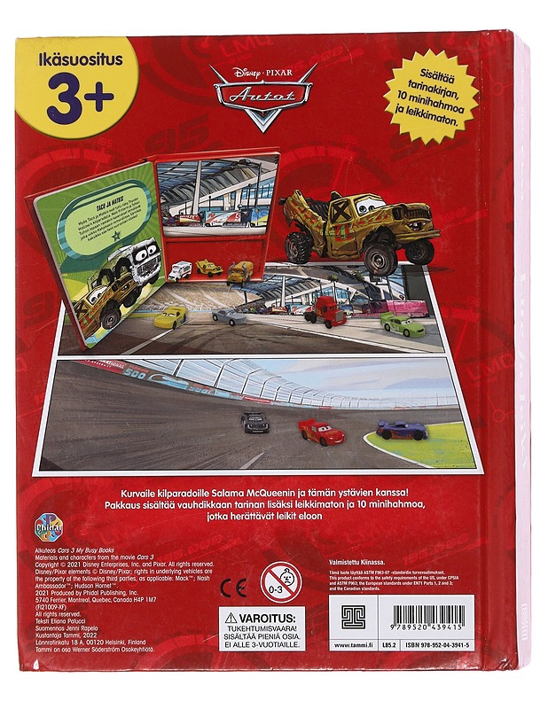 Autot : lue ja leiki - Palucci, Eliana - Lastenkirjat - 10105500697 - 1