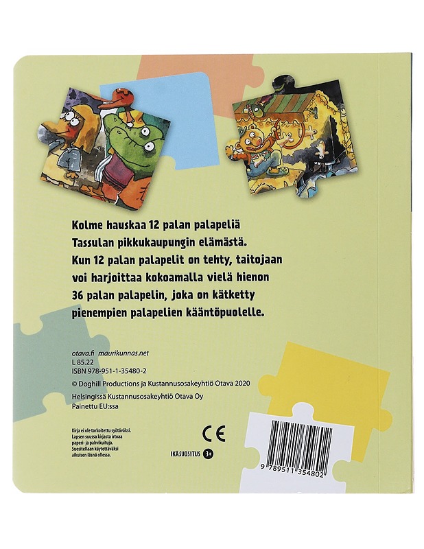 Tassula tarinoita : palapelikirja - Kunnas, Mauri - Lastenkirjat - 10105500699 - 1