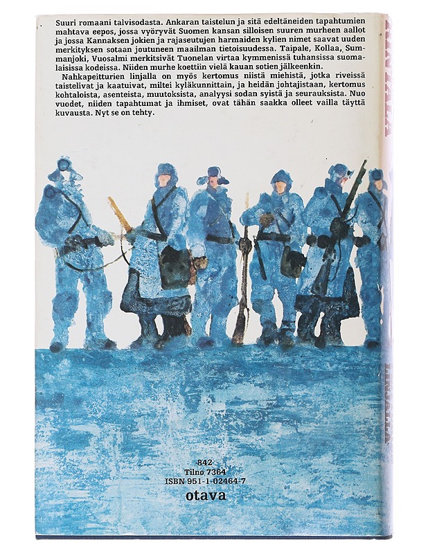 Nahkapeitturien linjalla: romaani . 1 - Paavo Rintala - Historiakirjat - 10105500703 - 1
