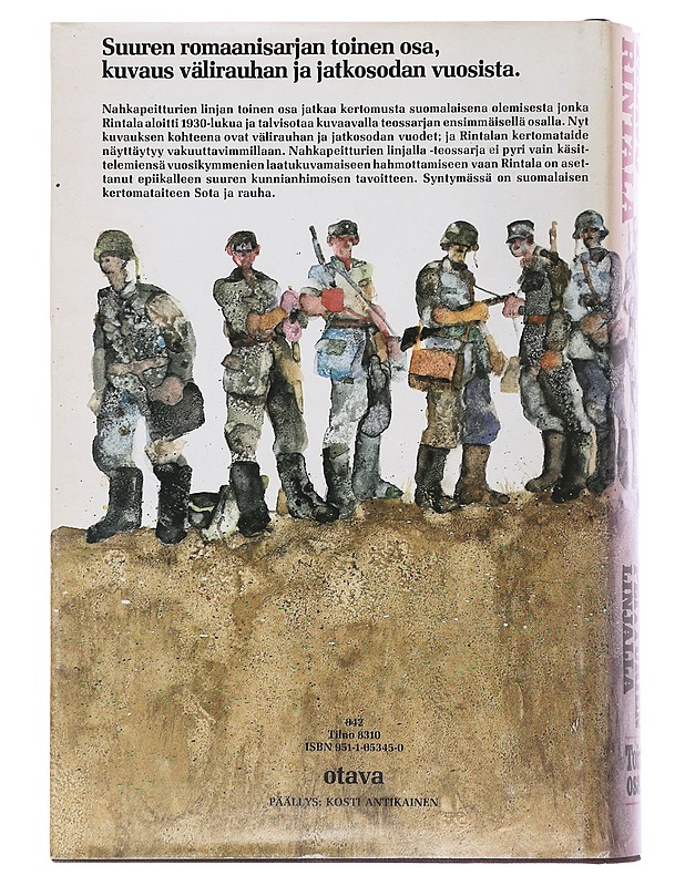 Nahkapeitturien linjalla: romaani. 2 - Paavo Rintala - Historiakirjat - 10105500716 - 1