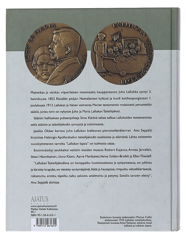 Lallukka ja Lallukan lapset - Okker, Jaakko - Elämäkerrat ja muistelmat - 10105500718 - 1