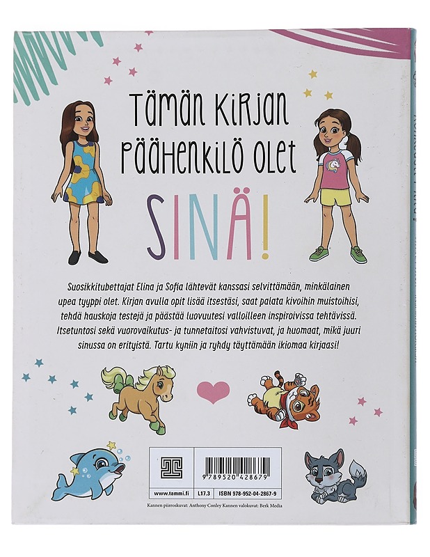 Rohkeasti minä! : täytettävä inspiraatiokirja - Elina ja Sofia - Tietokirjat ja oppaat - 10105500726 - 1