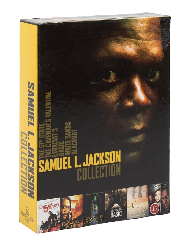 Samuel L. Jackson Collection - DVD - DVD-elokuvat - 10105500732 - 0