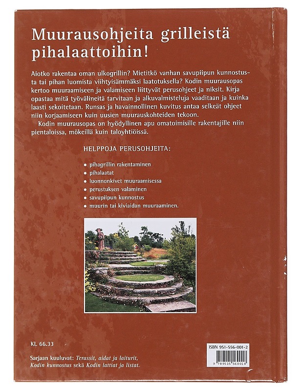 Kodin muurausopas - Thorstensen, Dag - Tietokirjat ja oppaat - 10105500745 - 1