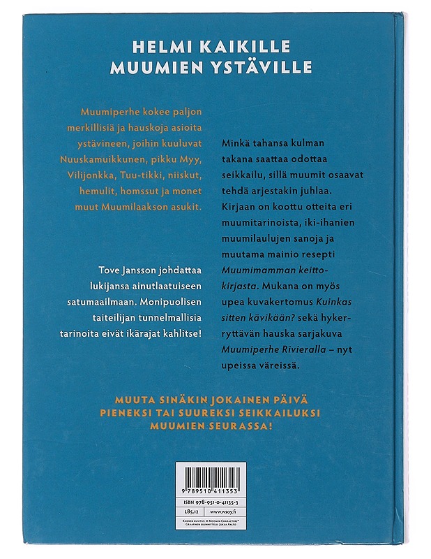 Muumien suuria ja pieniä seikkailuja - Jansson, Tove - Lastenkirjat - 10105500751 - 1