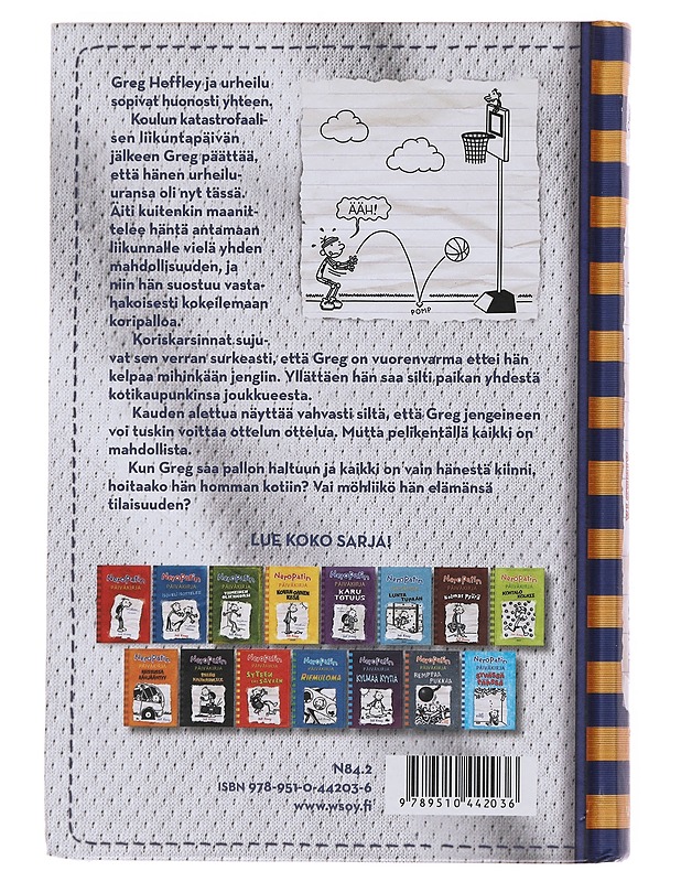 Neropatin päiväkirja. 16, Tähtiainesta - Kinney, Jeff - Nuorten kirjat - 10105500787 - 1