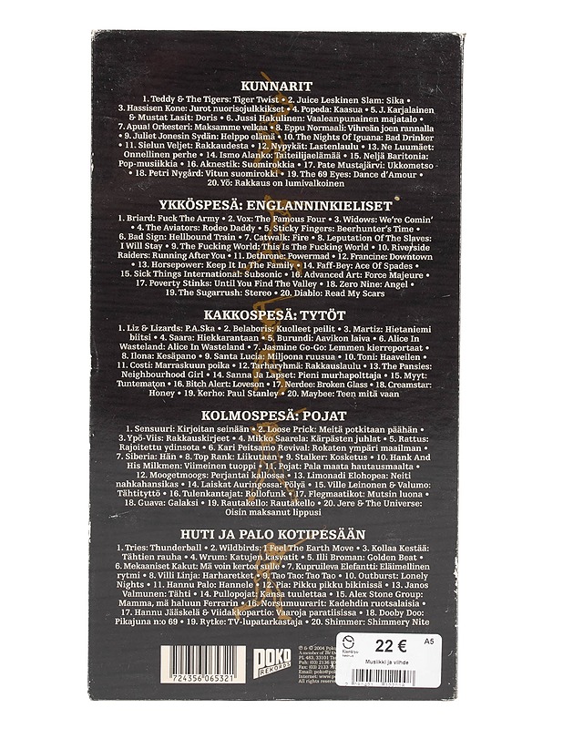 Pure Finnish Rock - Aitoa Suomirockia (Poko Rekordsin Historia 1977-2004) - CD - CD-levyt - 10105500814 - 1