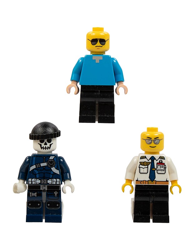 LEGO minifiguuri, 3 kpl - Lasten lelut - 10105500859 - 0
