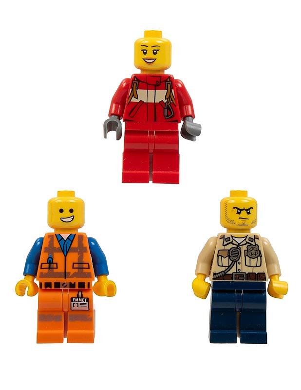 LEGO minifiguuri, 3 kpl - Lasten lelut - 10105500863 - 0