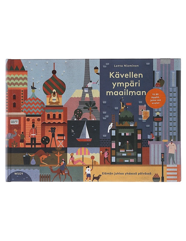 Kävellen ympäri maailman - Nieminen, Lotta - Lastenkirjat - 10105500866 - 0