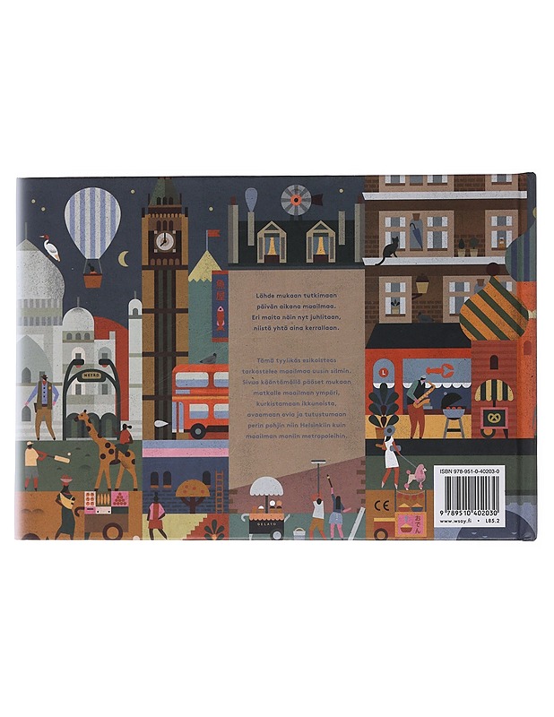 Kävellen ympäri maailman - Nieminen, Lotta - Lastenkirjat - 10105500866 - 1