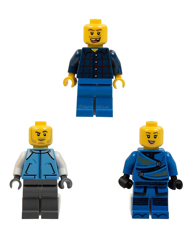 LEGO minifiguuri, 3 kpl - Lasten lelut - 10105500876 - 0