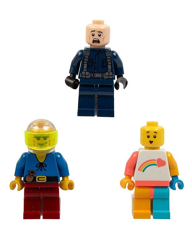 LEGO minifiguuri, 3 kpl - Lasten lelut - 10105500880 - 0