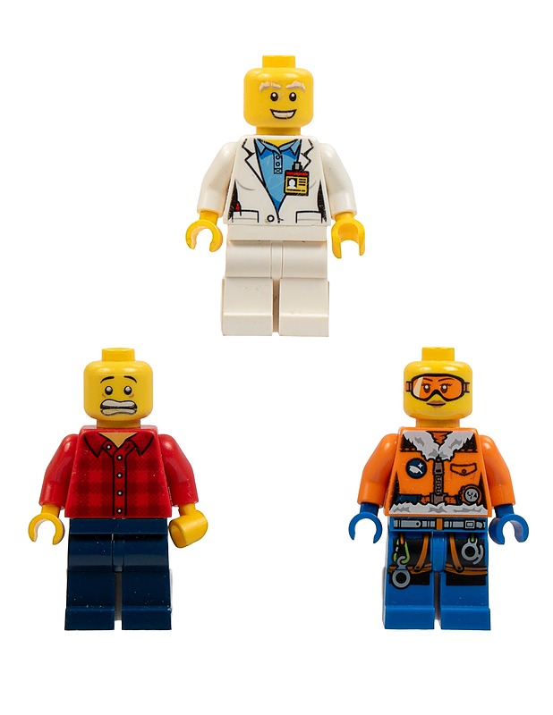 LEGO minifiguuri, 3 kpl - Lasten lelut - 10105500881 - 0