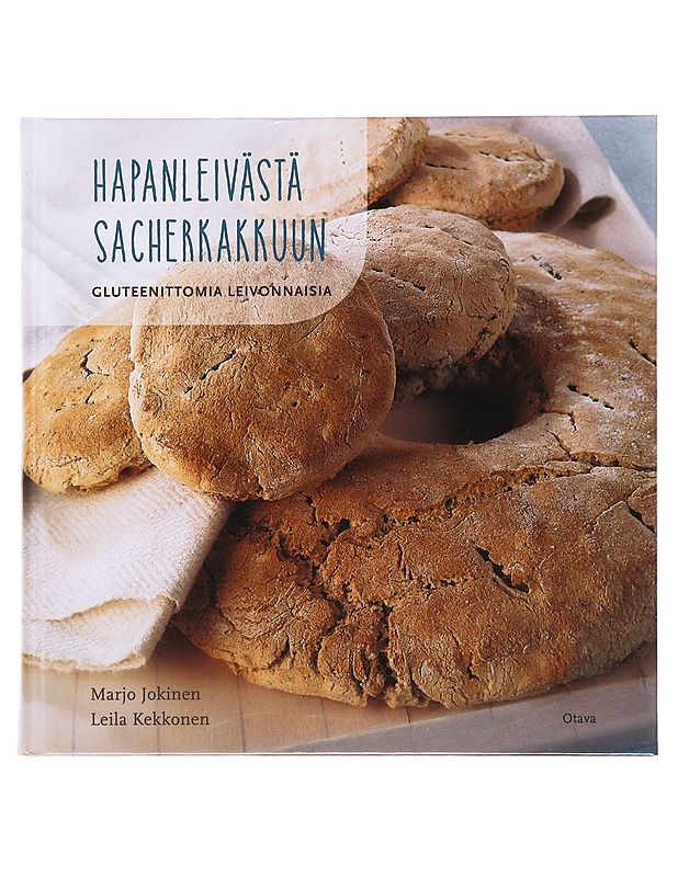 Hapanleivästä sacherkakkuun : gluteenittomia leivonnaisia - Jokinen, Marjo - Kirja lahjaksi - 10105500894 - 0