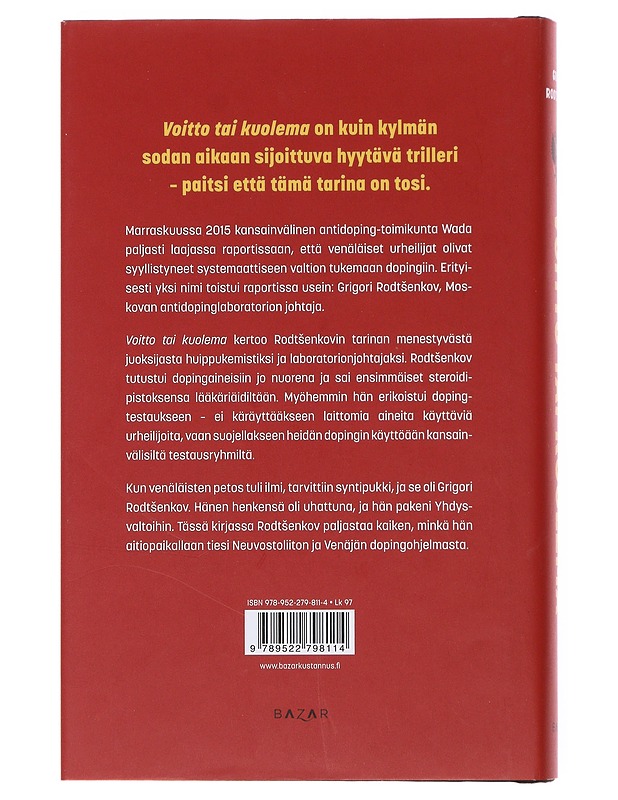 Voitto tai kuolema - Rodtsenkov, Grigori - Elämäkerrat ja muistelmat - 10105500902 - 1