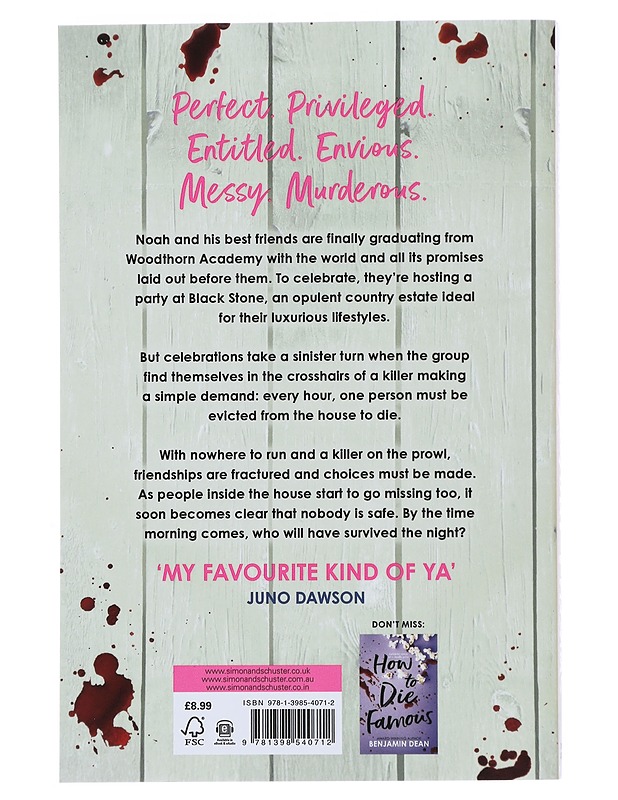 Bury Your Friends - The nepo-baby thriller from YA bestseller Benjamin Dean - Dean, Benjamin - Jännitys ja dekkarit - 10105500901 - 1