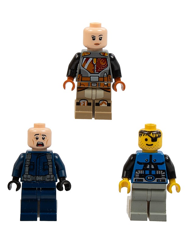LEGO minifiguuri, 3 kpl - Lasten lelut - 10105500914 - 0
