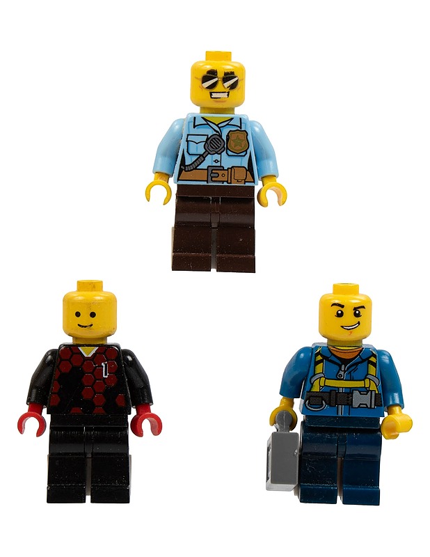 LEGO minifiguuri, 3 kpl - Lasten lelut - 10105500918 - 0