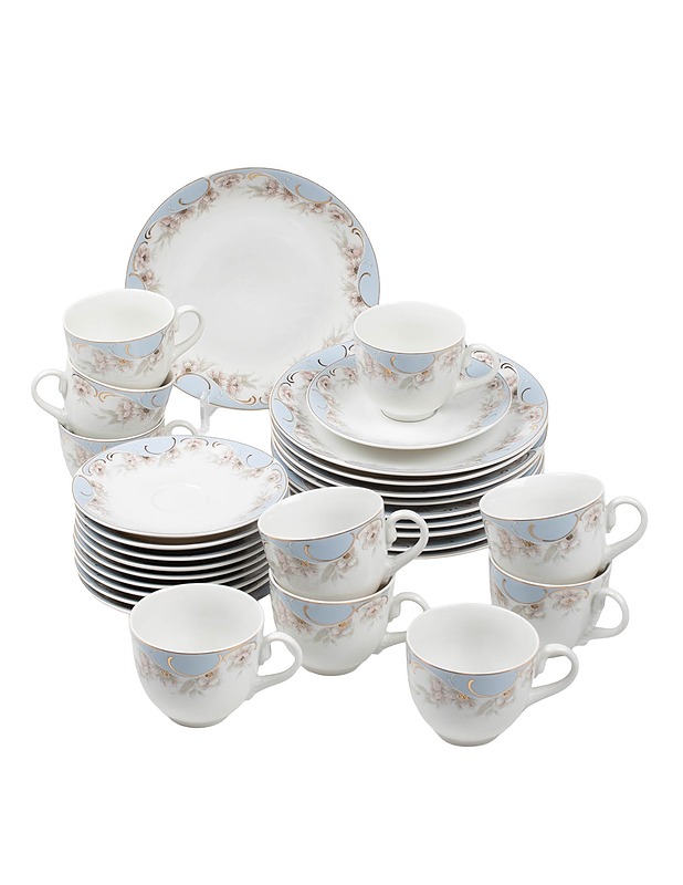 EPIAG D.F. kahviastiasto, 30 osaa - Lautaset ja kulhot - 10105500947 - 0