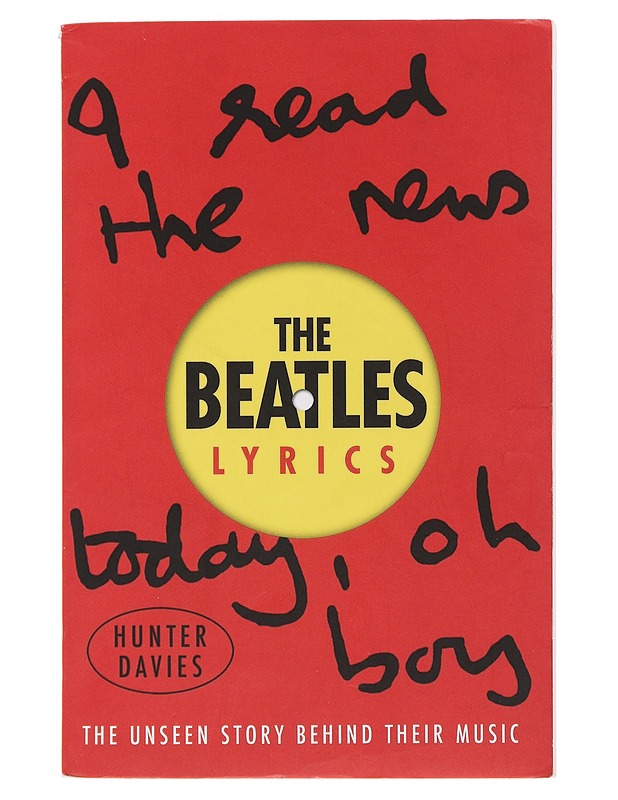 The Beatles lyrics - Hunter Davies - Musiikki- ja elokuvakirjat - 10105500934 - 0
