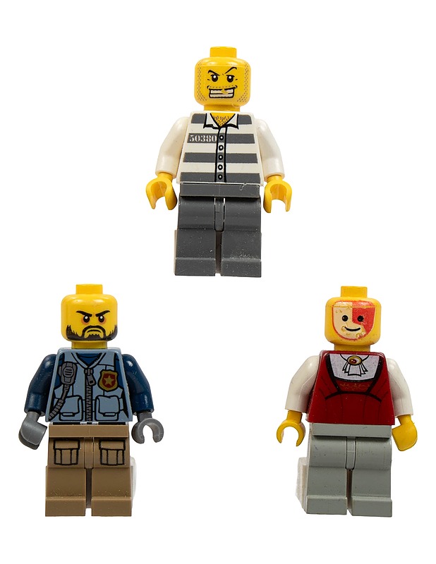 LEGO minifiguuri, 3 kpl - Lasten lelut - 10105500938 - 0