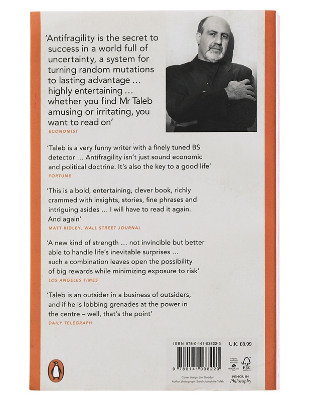 Antifragile : things that gain from disorder - Nassim Nicholas Taleb - Tietokirjat ja oppaat - 10105500971 - 1