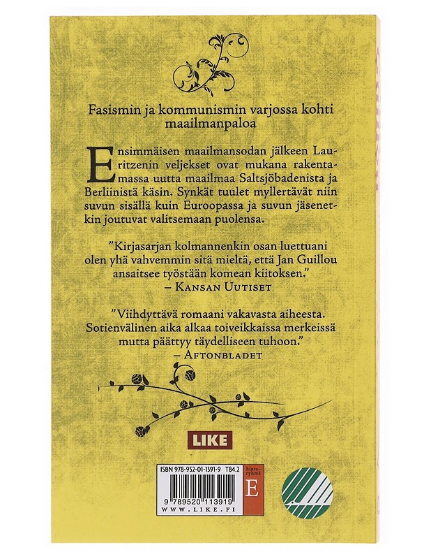 Punaisen ja mustan välissä - Guillou, Jan - Romaanit ja novellit - 10105500982 - 1