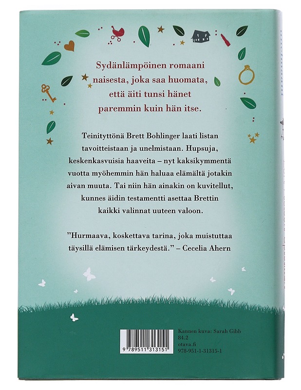 Kymmenen unelmaani - Spielman, Lori Nelson - Romaanit ja novellit - 10105500986 - 1