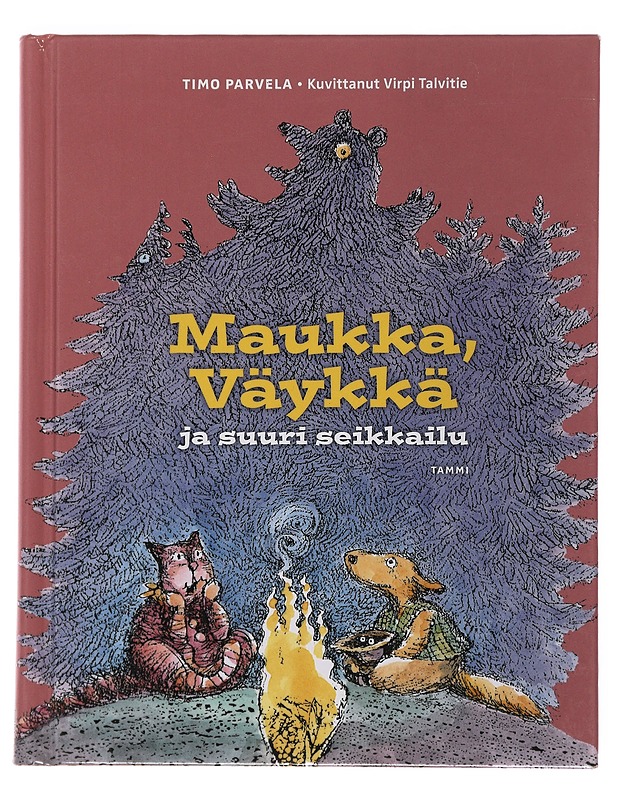 Maukka, Väykkä ja suuri seikkailu - Parvela, Timo - Lastenkirjat - 10105501000 - 0