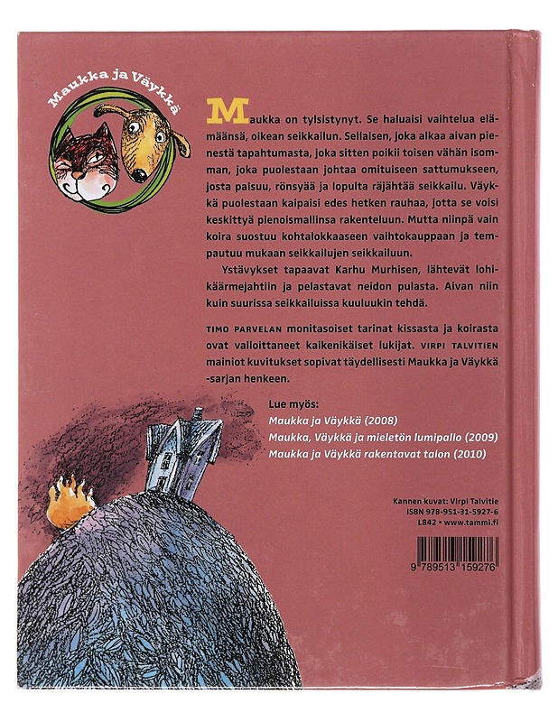 Maukka, Väykkä ja suuri seikkailu - Parvela, Timo - Lastenkirjat - 10105501000 - 1