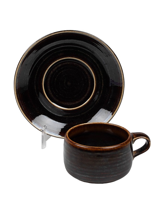 ARABIA Mahonki teekuppi ja aluslautanen - Designsuosikit - 10105501003 - 0