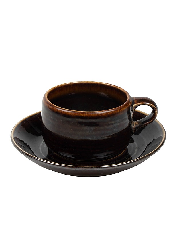 ARABIA Mahonki teekuppi ja aluslautanen - Designsuosikit - 10105501003 - 1