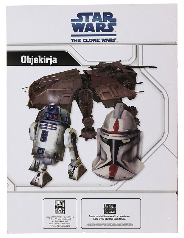 Star Wars : The Clone Wars Paperimallikirja - Harrastekirjat - 10105501041 - 1