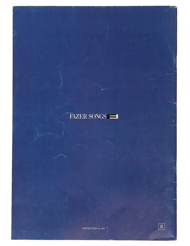 Pop : Vol 34 - Fazer Songs - Musiikki- ja elokuvakirjat - 10105501057 - 1