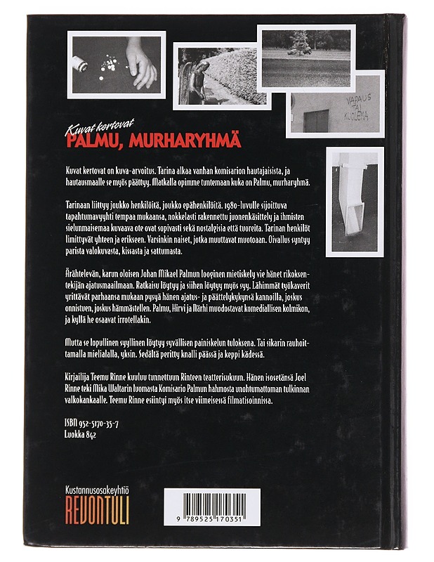 Kuvat Kertovat: Palmu, Murharyhmä - Teemu Rinne - Jännitys ja dekkarit - 10105501066 - 1