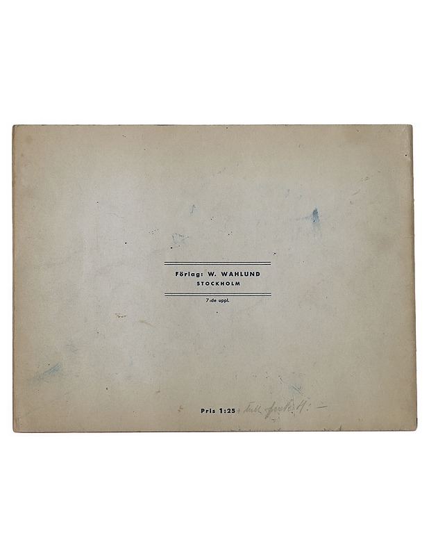  Märk-bok : med monogram och mönster i korsstygn m.m. - Lindberg, Georg - Tietokirjat ja oppaat - 10105501079 - 1