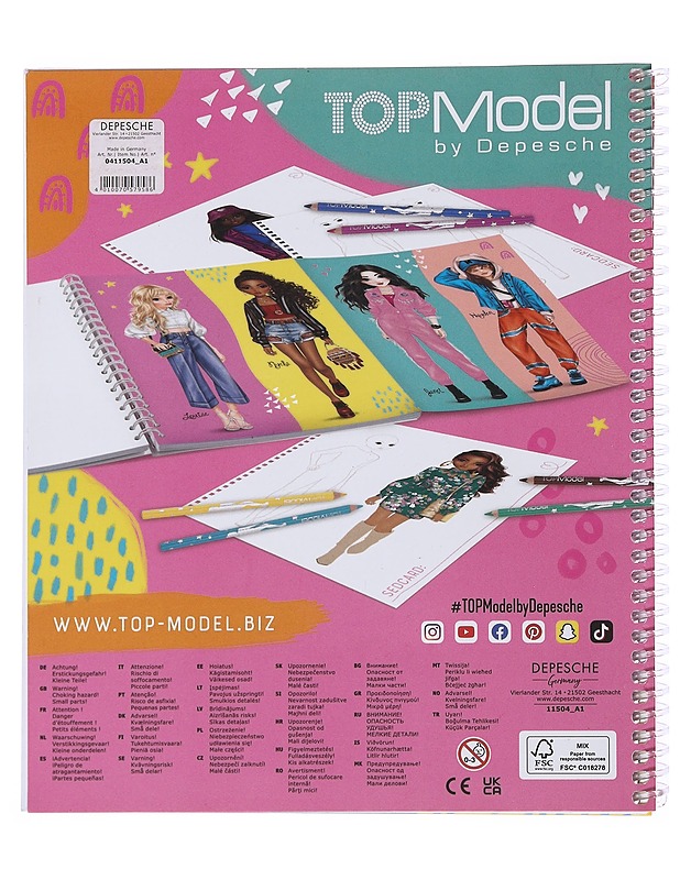 Create your TOP MODEL - Nuorten kirjat - 10105501082 - 1